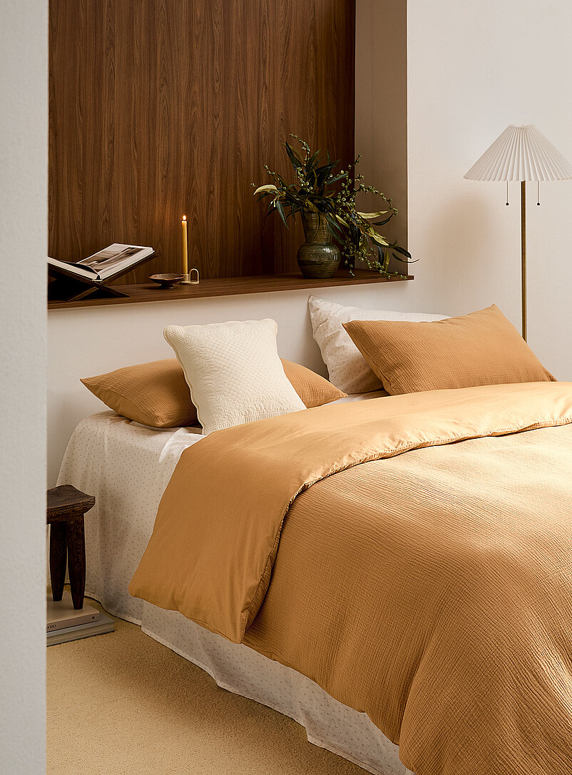 Organic Cotton Gauze Duvet Cover Set