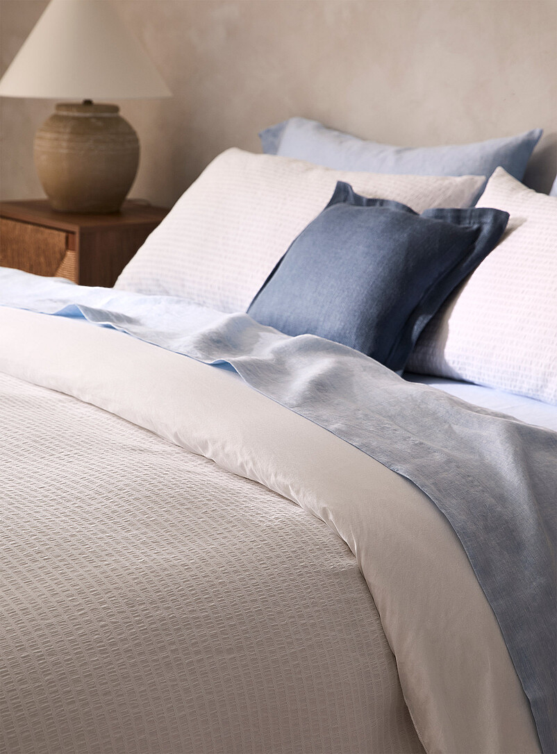 Seersucker duvet cover set product image 2