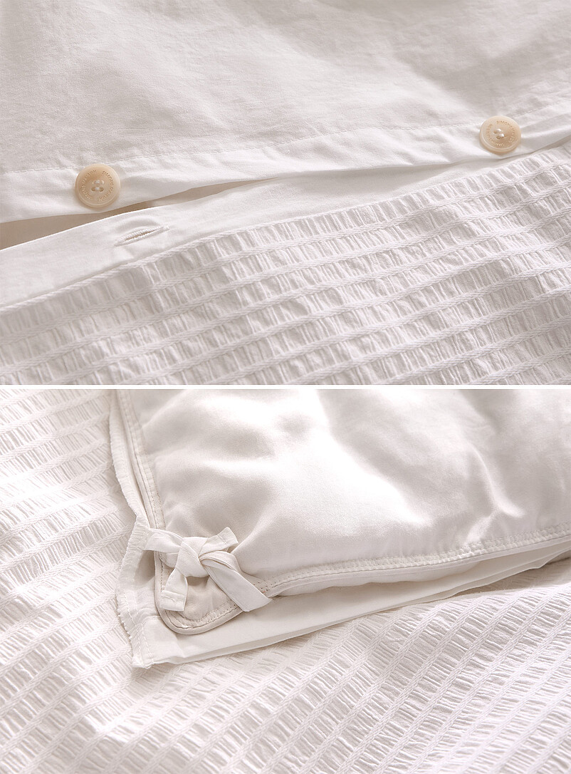 Seersucker duvet cover set product image 3