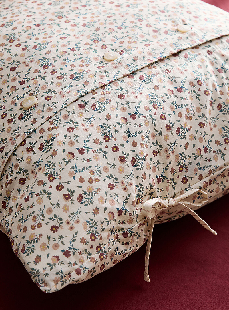 Ancient flowers gathered euro pillow sham product image 2