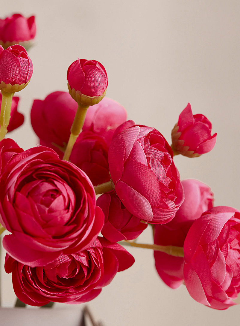 Simons Maison Pink Artifical buttercup flowers bouquet