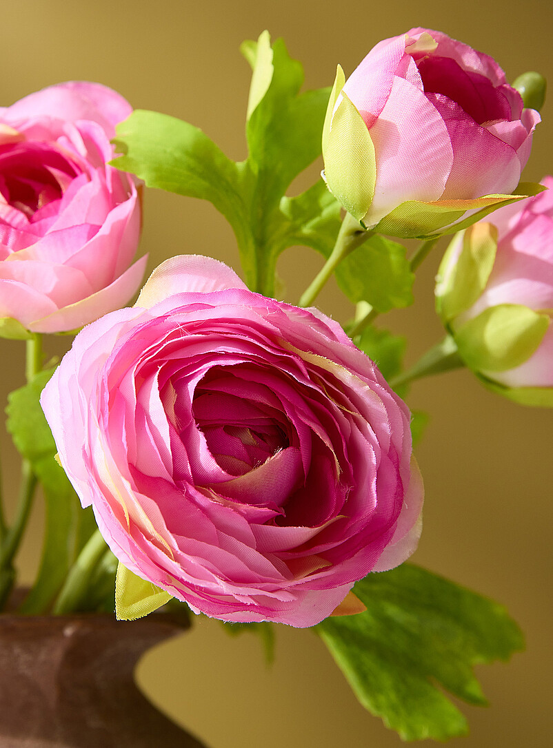 Simons Maison: Le bouquet imitation renoncules  Renoncule blanche