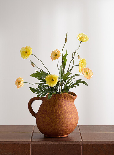 Artificial poppy branch