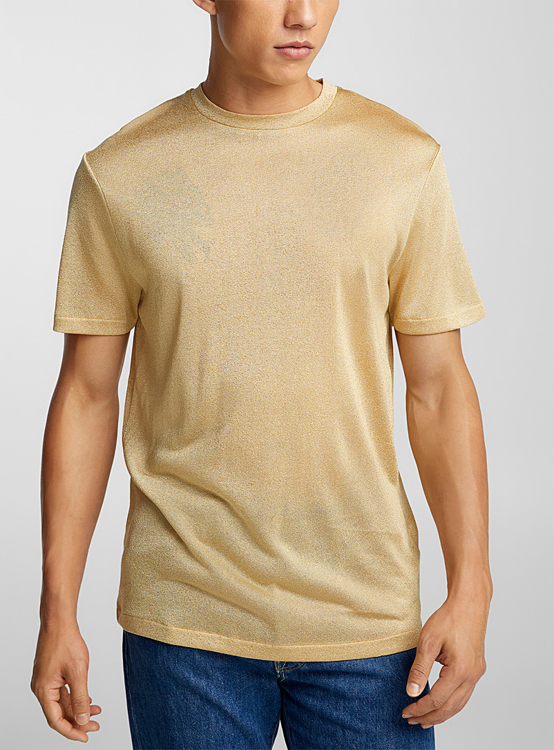 Cmmn Swdn Assorted Aramis glittering fabric T-shirt for men
