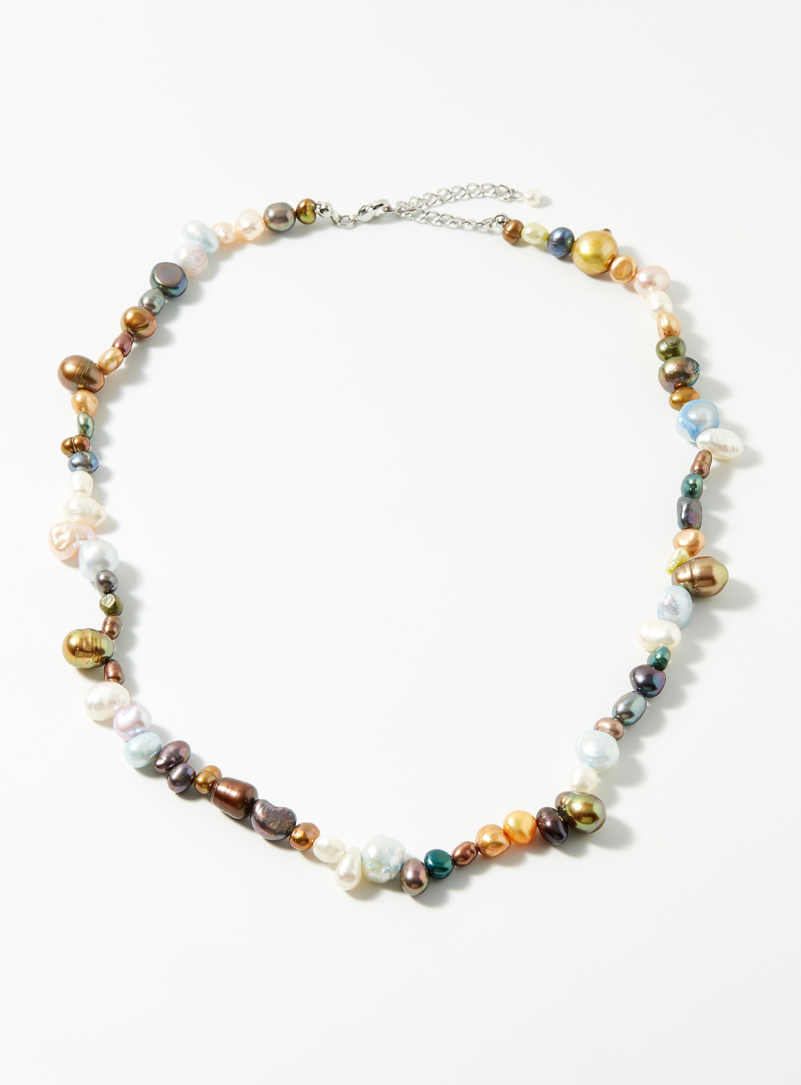 Le 31 - Men's Colourful freshwater pearl necklace