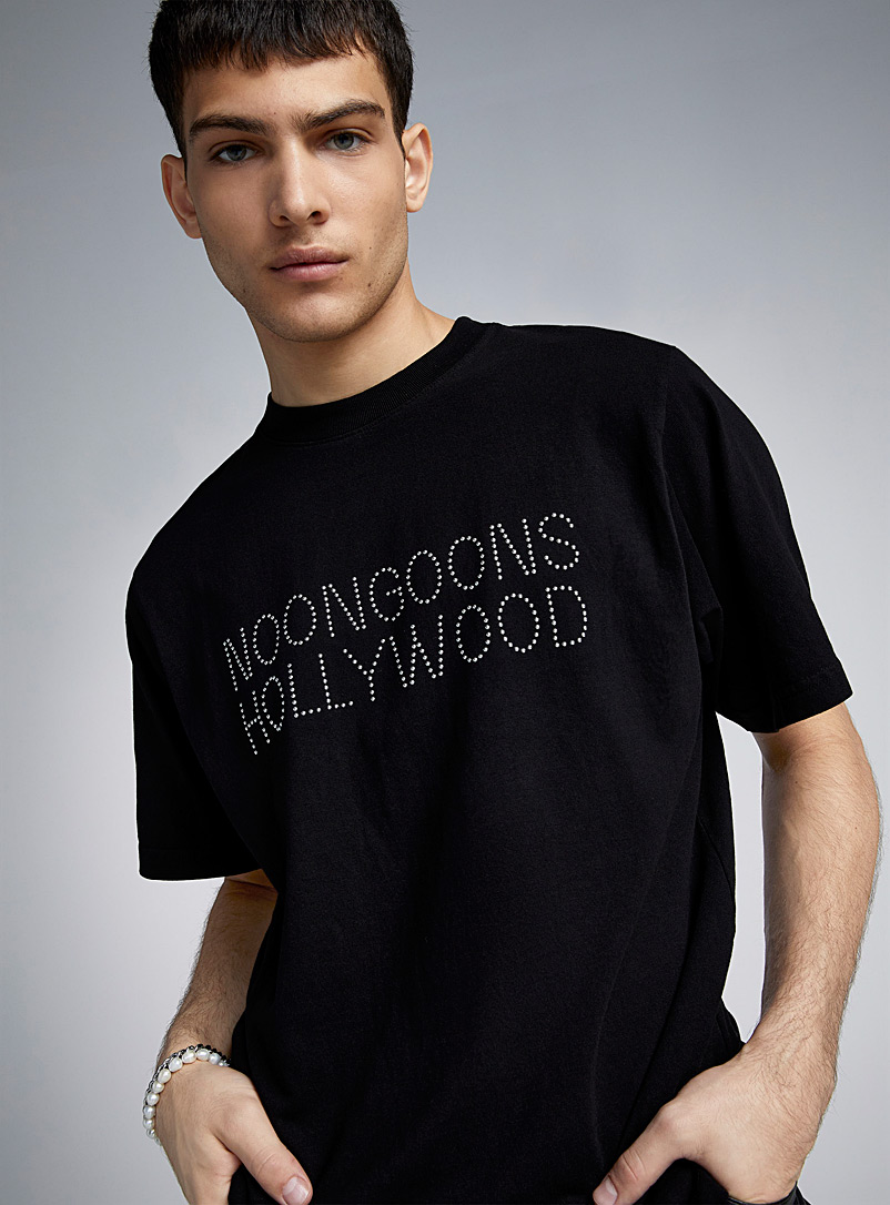 Noon Goons Black Hollyweird T-shirt for men