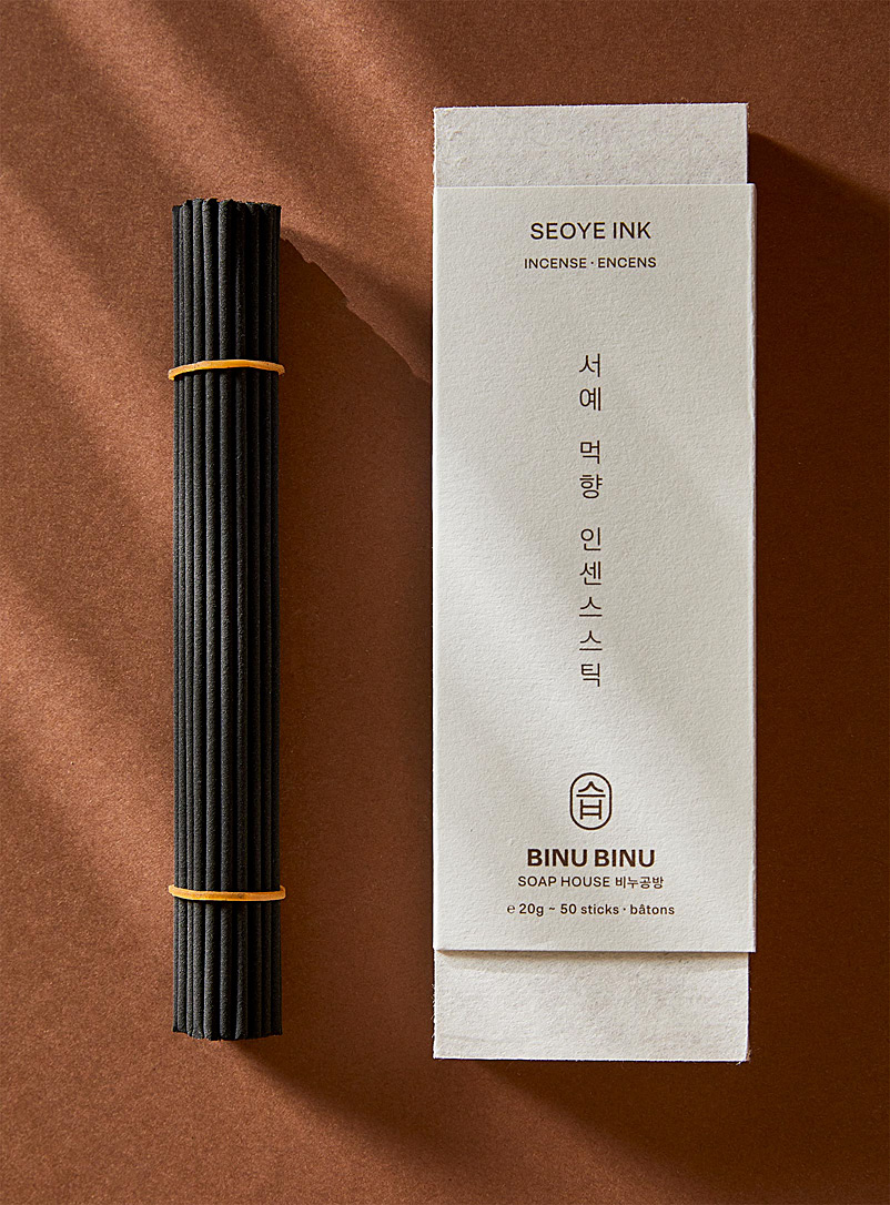 BINU BINU: Les bâtons d'encens encre de <i>Seoye</i> Ensemble de 50 Assorti pour homme