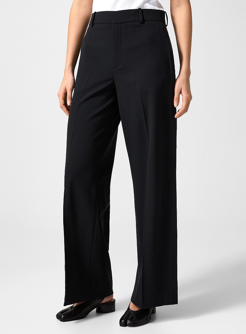 Slit wide-leg pant product image 2