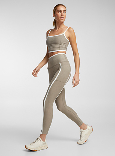 Beyond Yoga Size S cadet blue Nylon Blend High Waist Skinny Capri Leggings  — Labels Resale Boutique