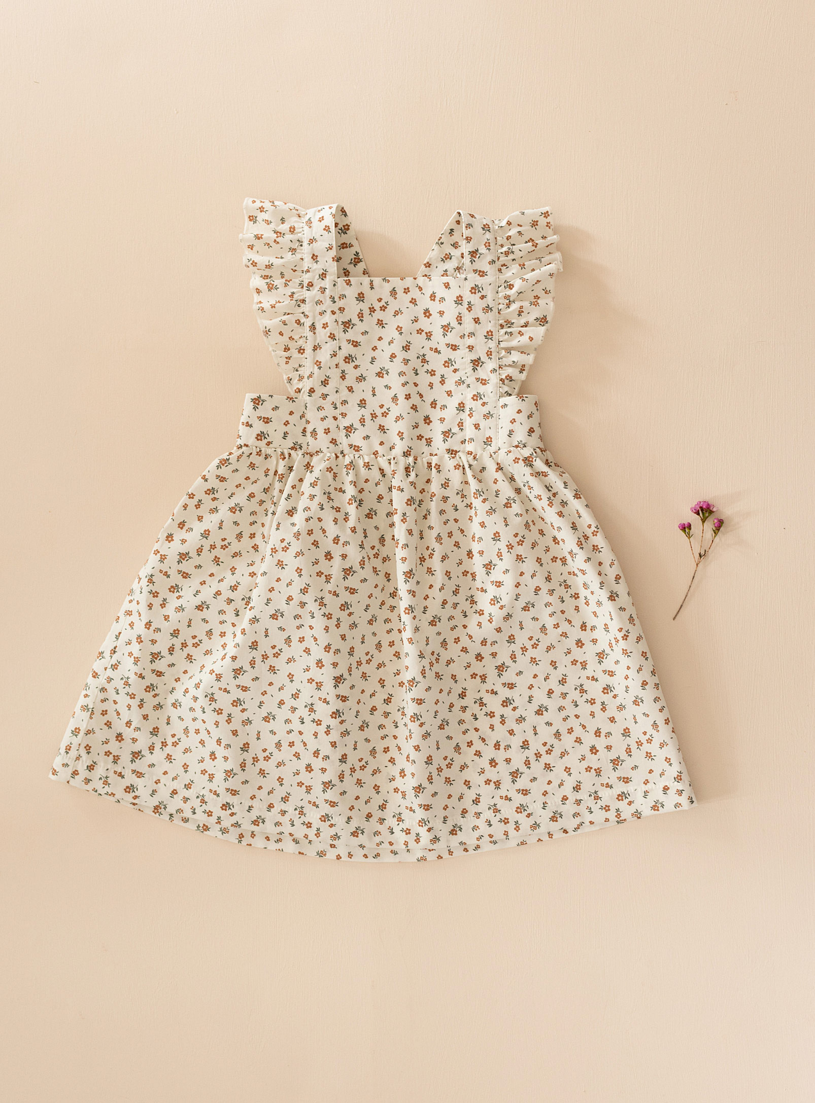 Les petites natures - Ruffled pinafore dress