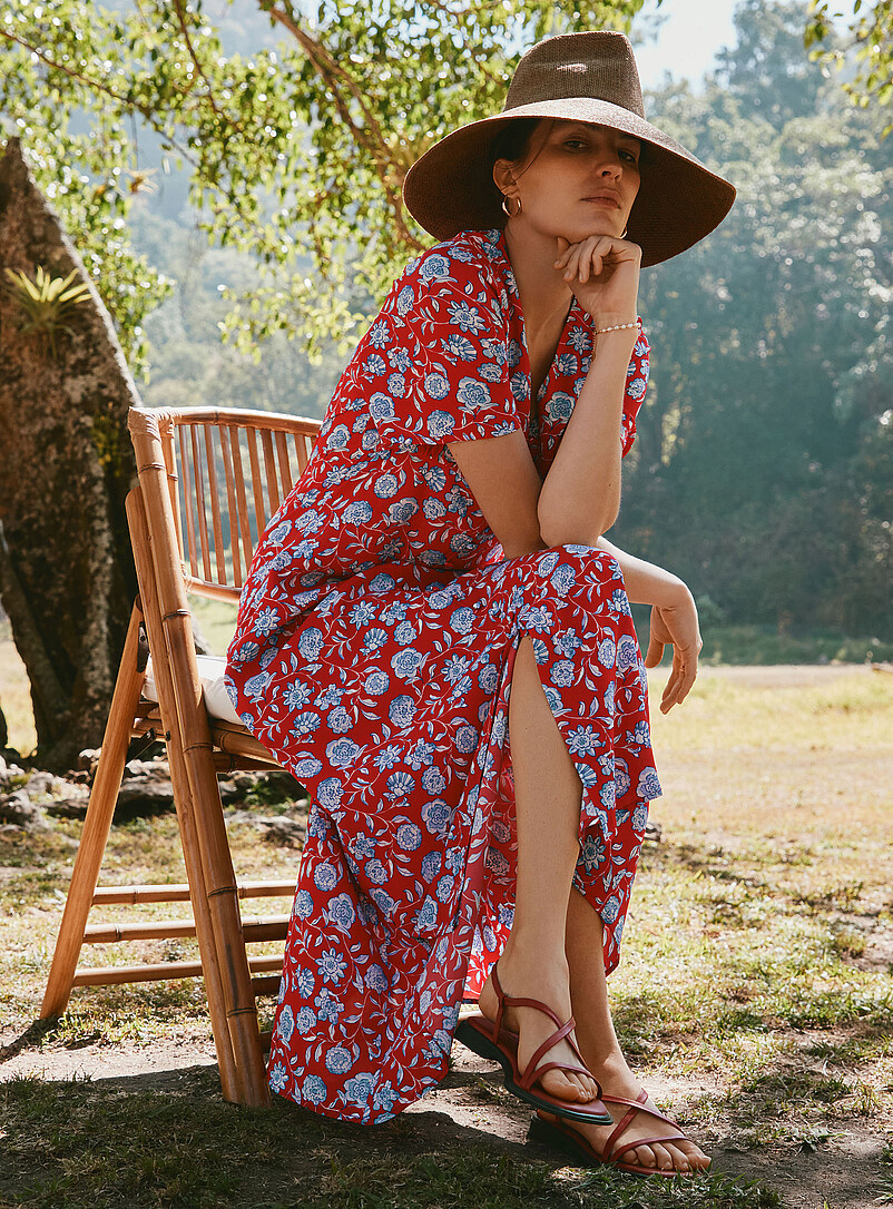Simons Ruffle Robe Nouveautés Robes pour Femme | Simons Canada