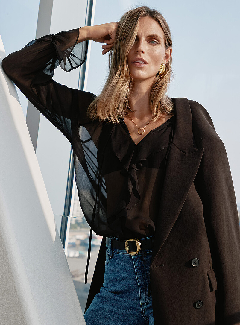 Long-Sleeve Blouses & Shirts for Women | Simons Canada