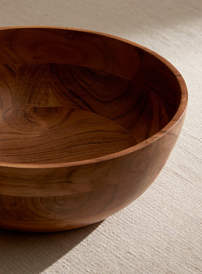 Simons Maison: Le tr&egrave;s grand bol en bois Assorti