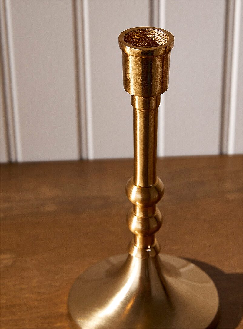 Metallic candle holder product image 2