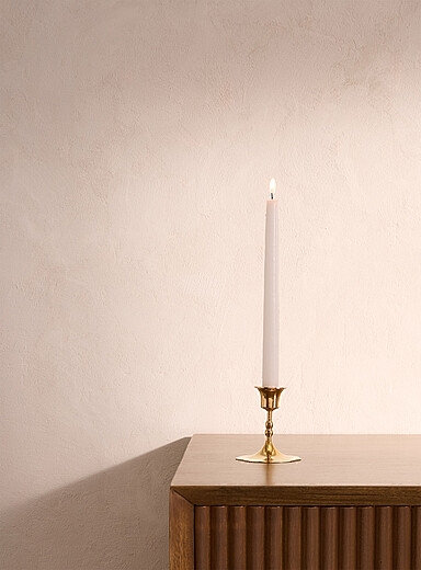 Le petit chandelier &eacute;l&eacute;gance dor&eacute;e
