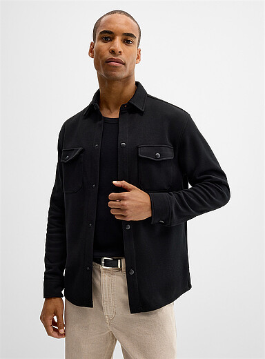La surchemise moderne tricot piqu&eacute;