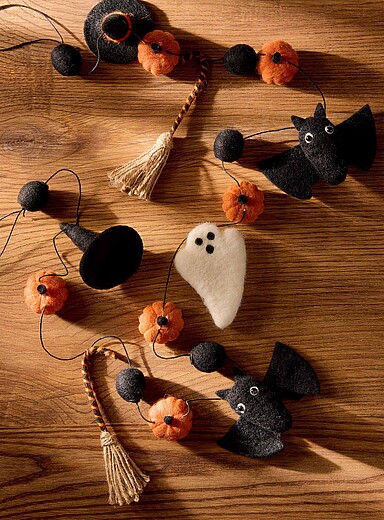 La guirlande embl&egrave;mes d'Halloween <b>Collection d'Halloween</b>