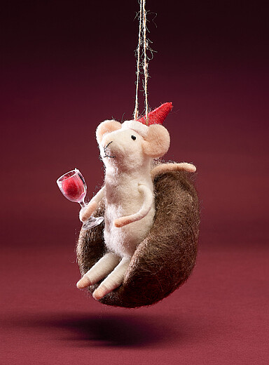 L'ornement souris &eacute;picurienne <b>Collection de No&euml;l</b>