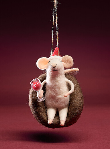 L'ornement souris &eacute;picurienne <b>Collection de No&euml;l</b>
