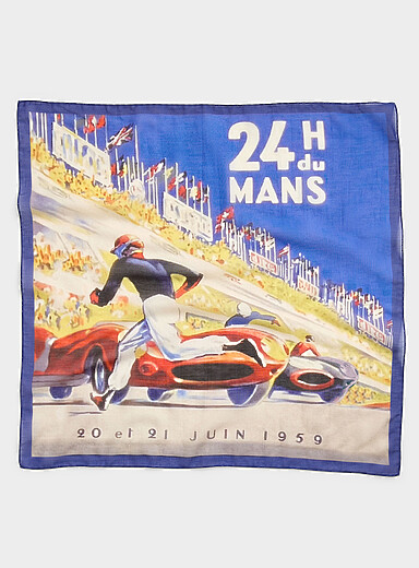24H du Mans neckerchief <b>Exclusive collection from Italy</b>