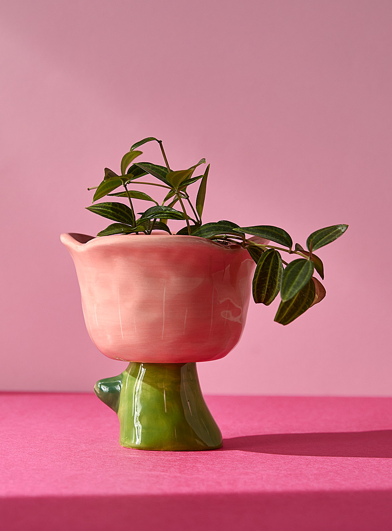 Simons Maison Pink Tulip planter 3.5 in