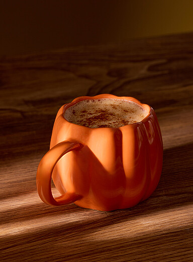 La tasse citrouille orange <b>Collection d'Halloween</b>