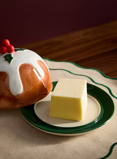 Le beurrier g&acirc;teau de No&euml;l <b>Collection de No&euml;l</b>