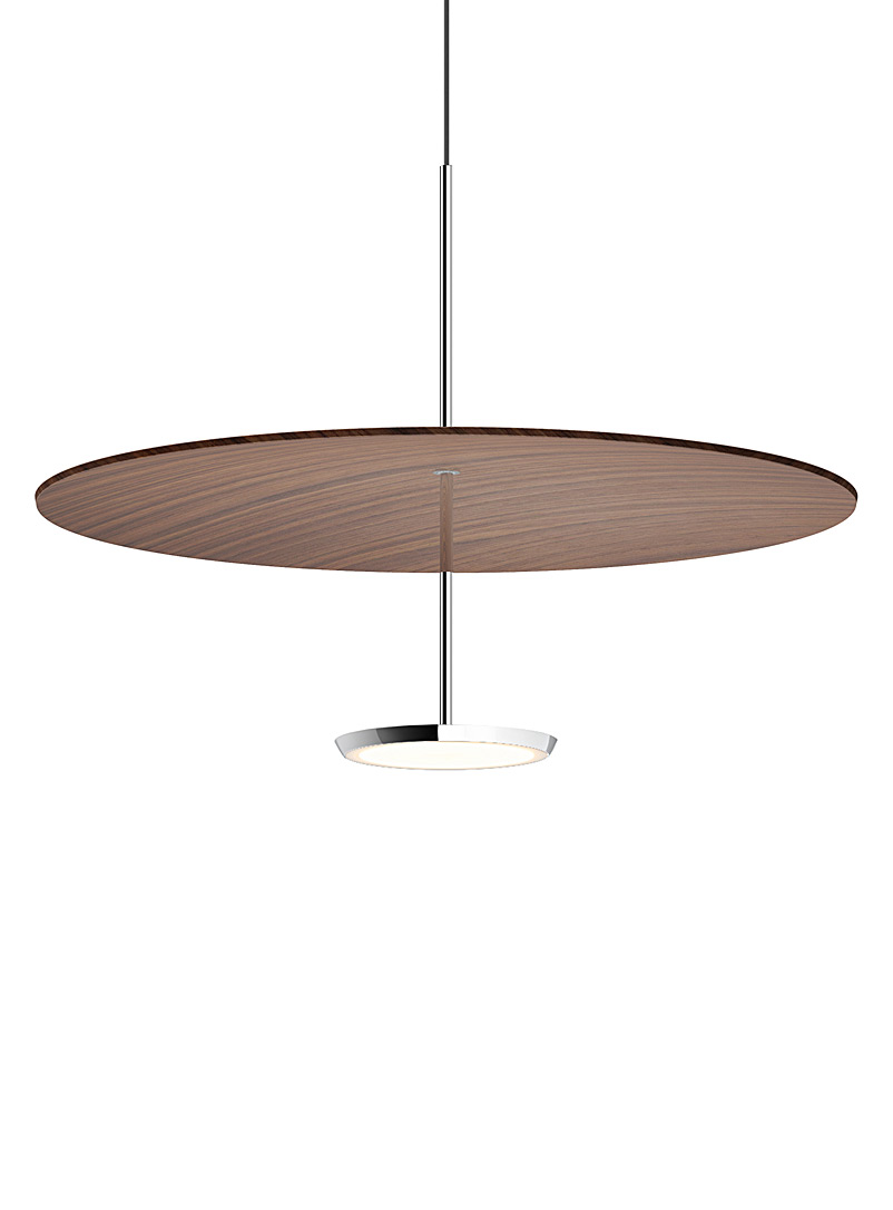 Pablo Designs Dark Brown Sky Dome wood hanging lamp See available sizes