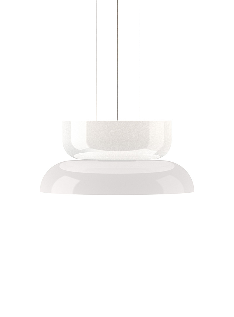 Pablo Designs White Totem classic hanging lamp