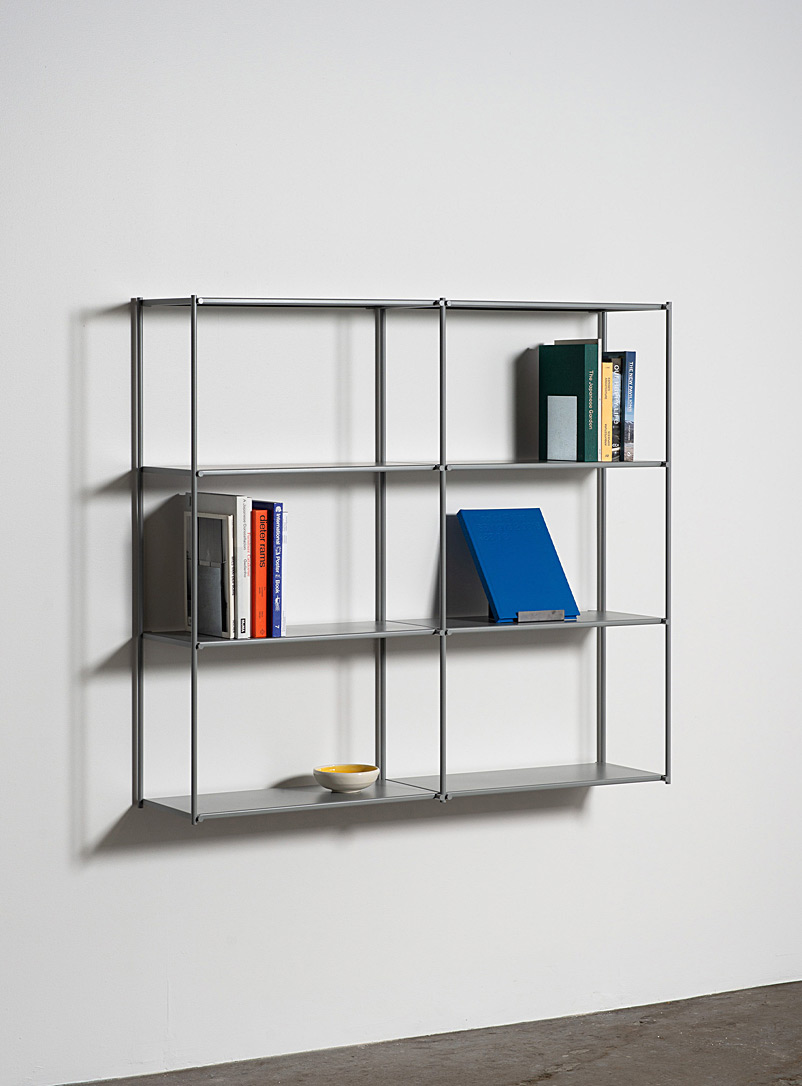 MDT Mobilier White Pilier steel bookend