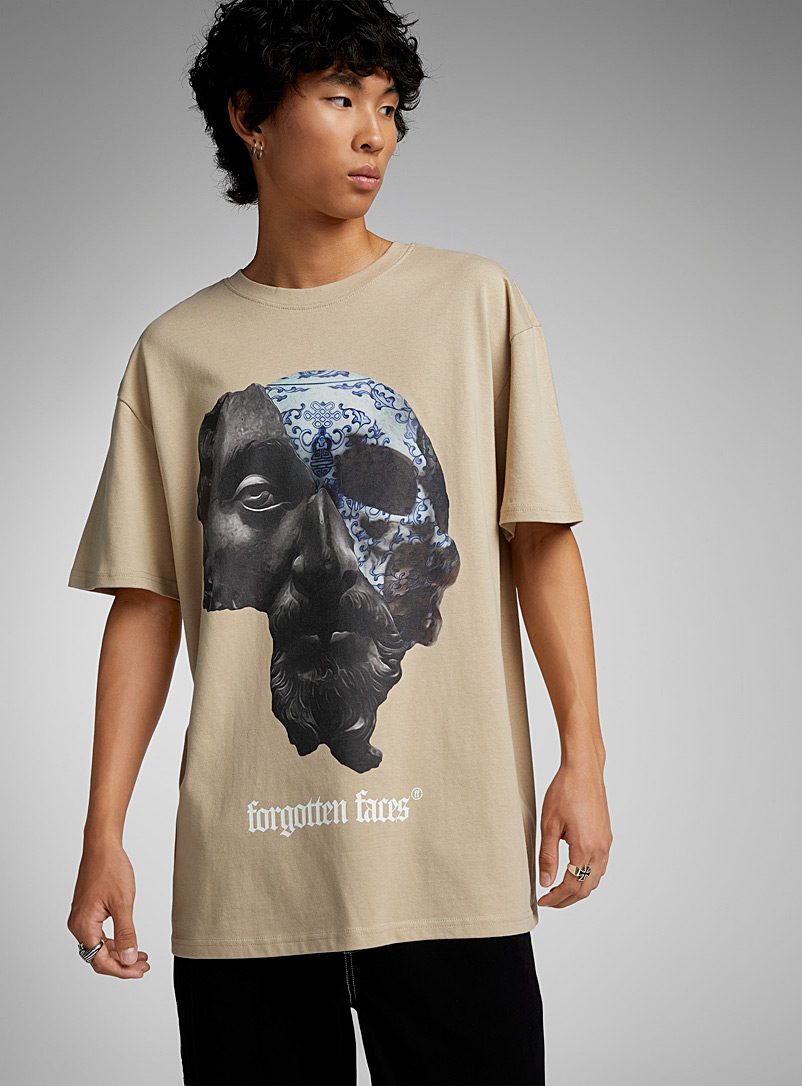 Forgotten Faces Sand Aurelius T-shirt for men