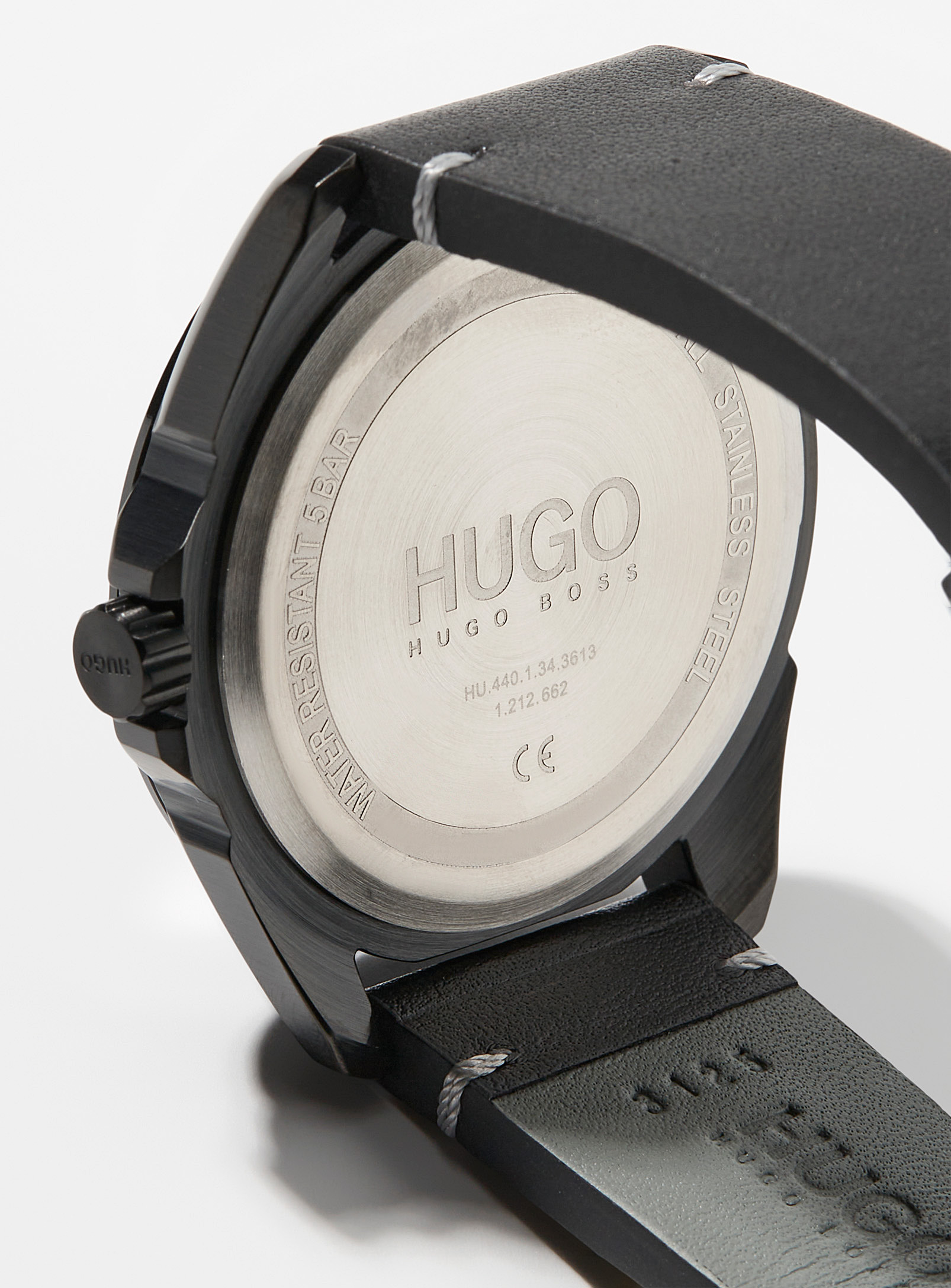 HUGO - La montre bracelet cuir Adventure