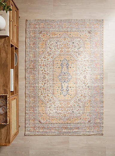 Le tapis style persan palette chaleureuse 120 x 180 cm
