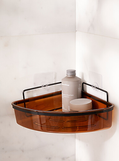 Le panier de coin pour la douche