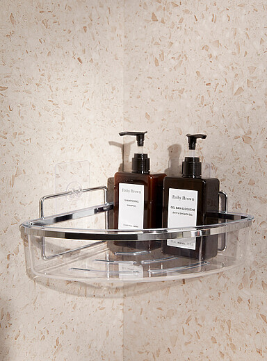 Le panier de coin pour la douche