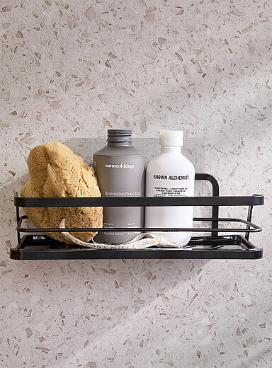 Minimalist shower basket