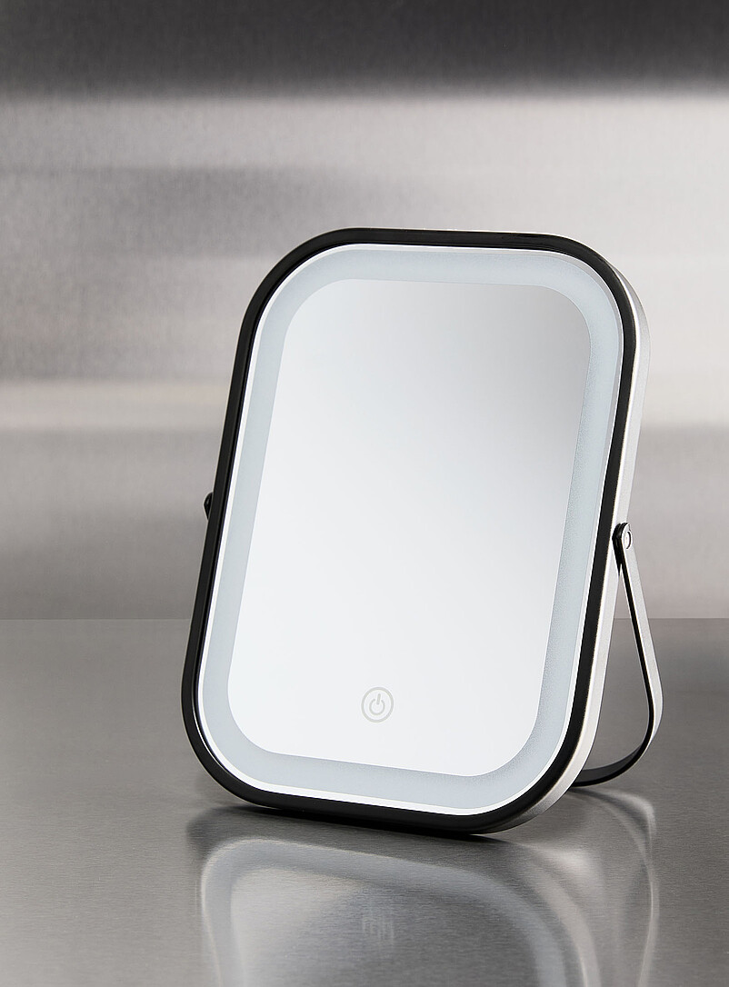 Rechargeable LED lighted mirror product image 2