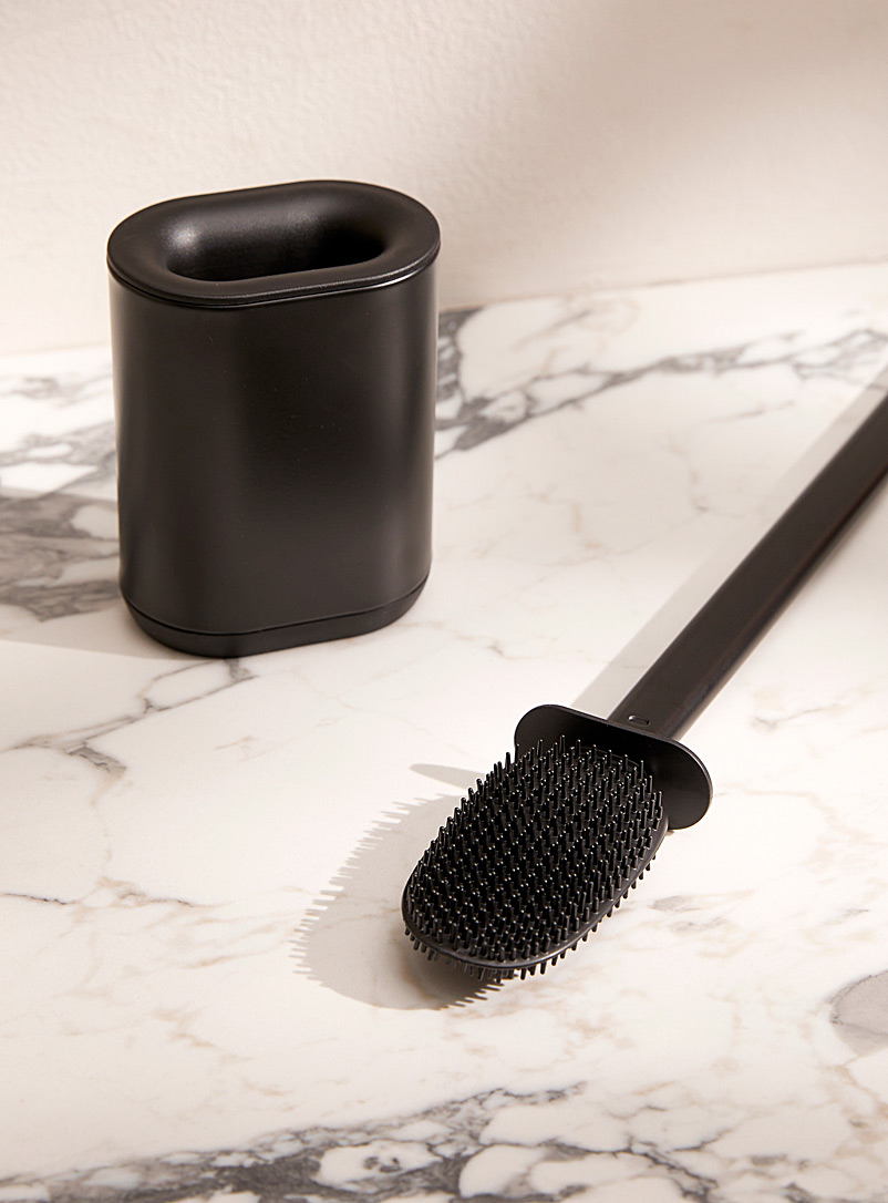Black toilet brush product image 2