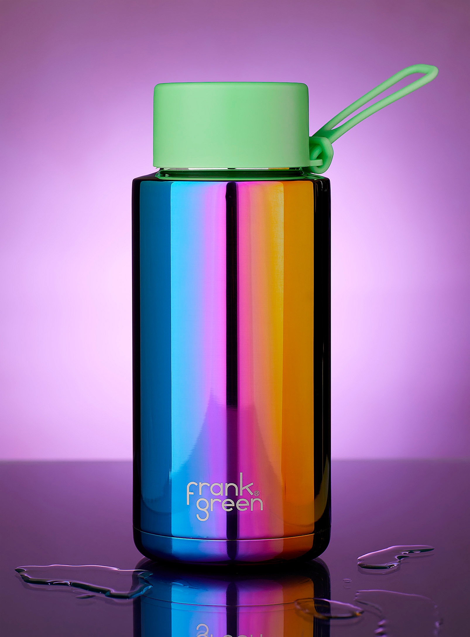 Frank Green Reusable Holographic Ceramic Bottle In Assorted