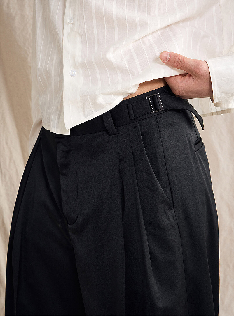 Satiny loose pant Wool-blend fabric by Altinyildiz Le 31 Studio capsule product image 2