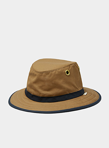 Mens Canvas Hat | Outdoor Weathered Outback Hat for Men