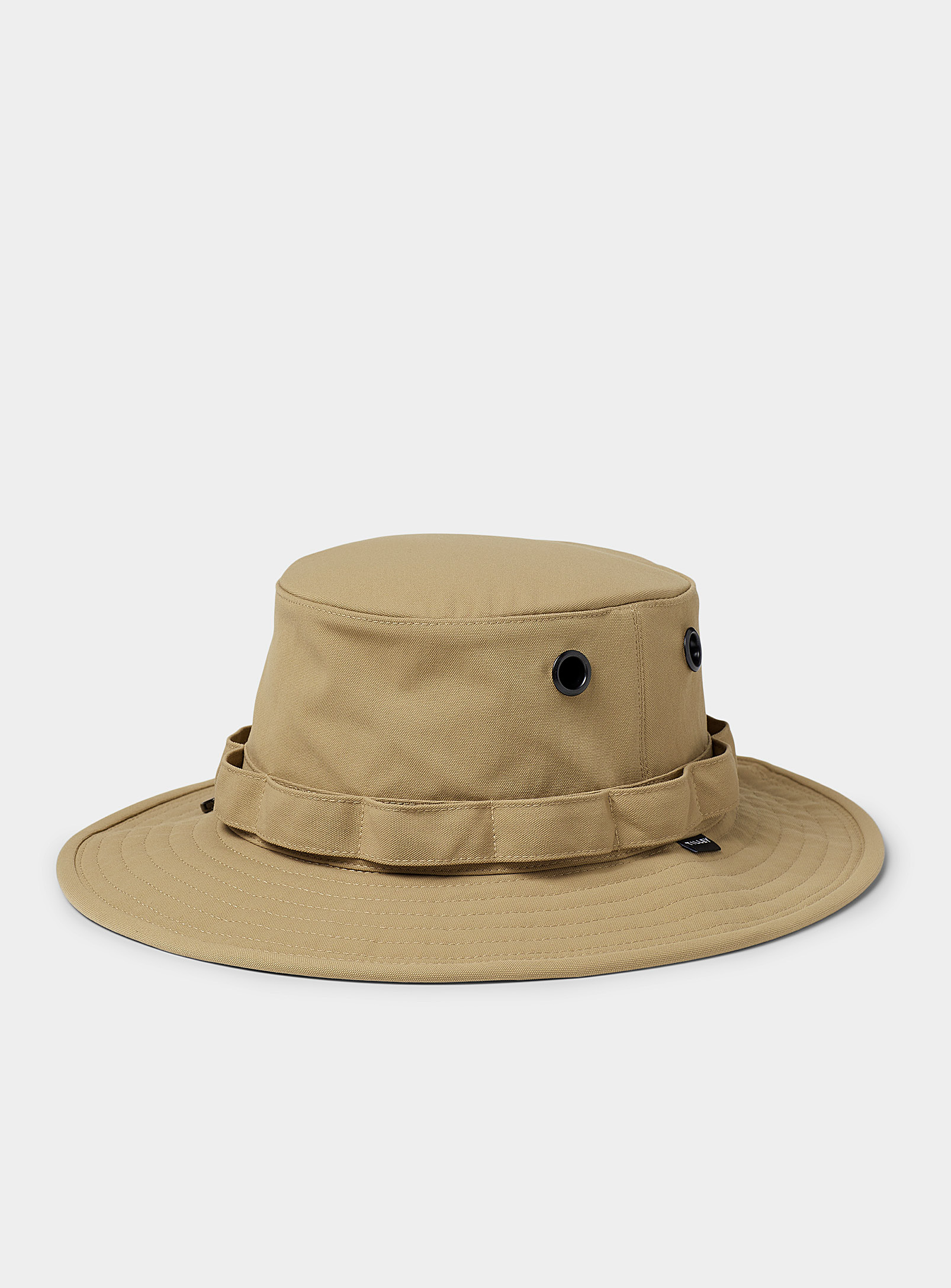 Tilley Recycled Canvas Bucket Hat In Light Brown