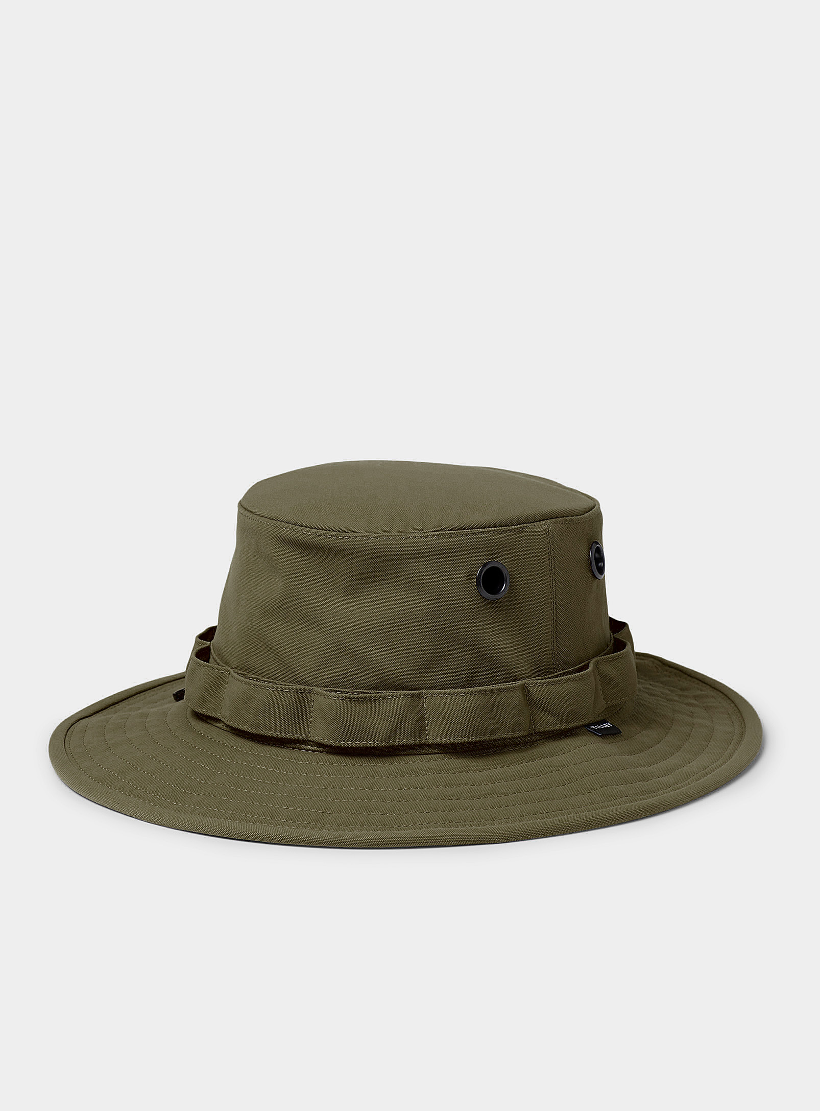 Tilley Recycled Canvas Bucket Hat In Khaki