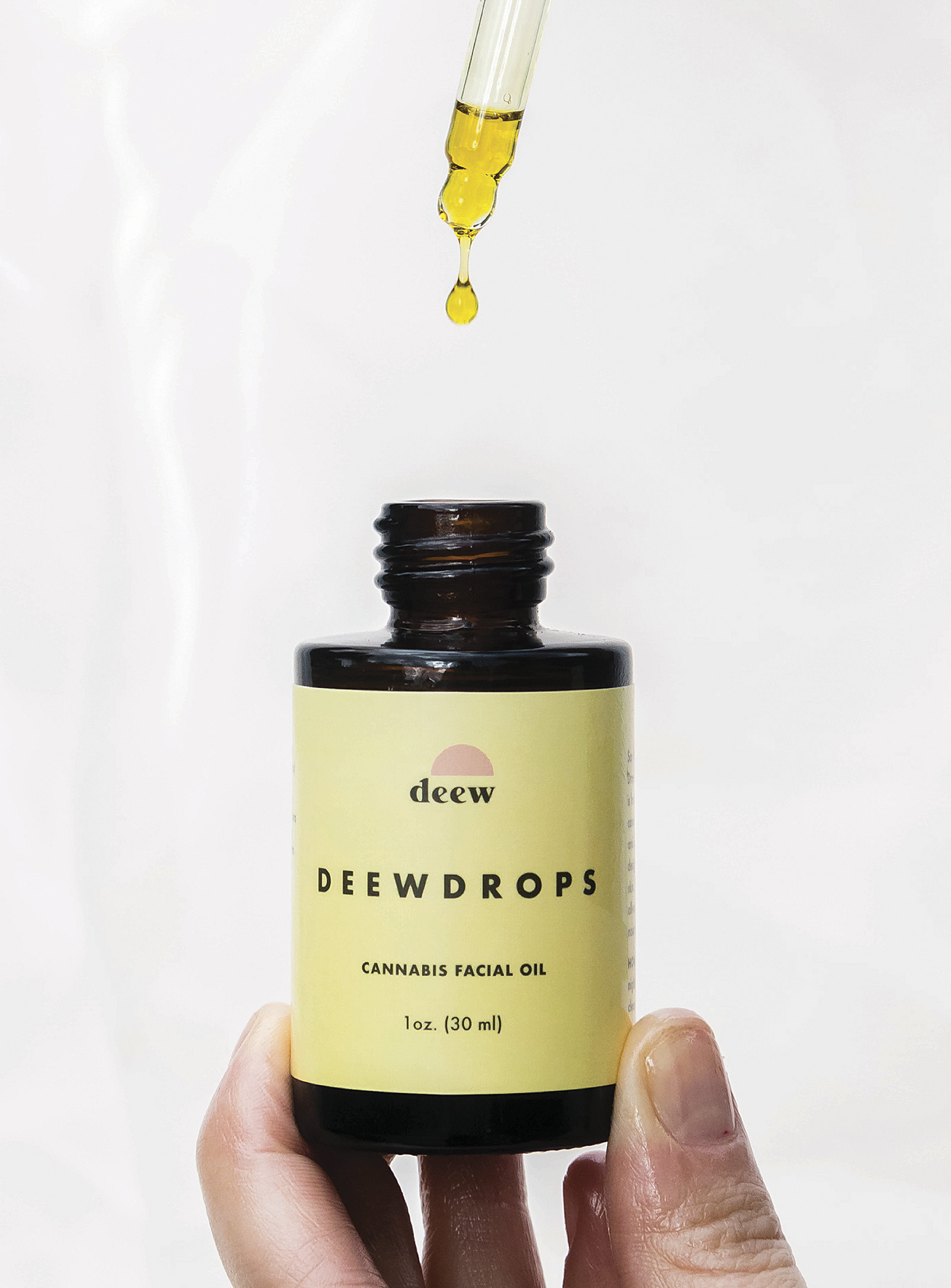 Deew - L'huile pour le visage à l'huile de chanvre Drops