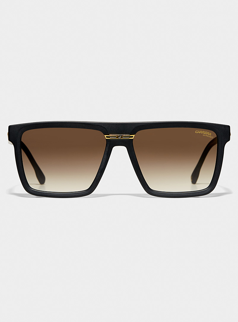 Carrera Black Victory matte-frame sunglasses for men