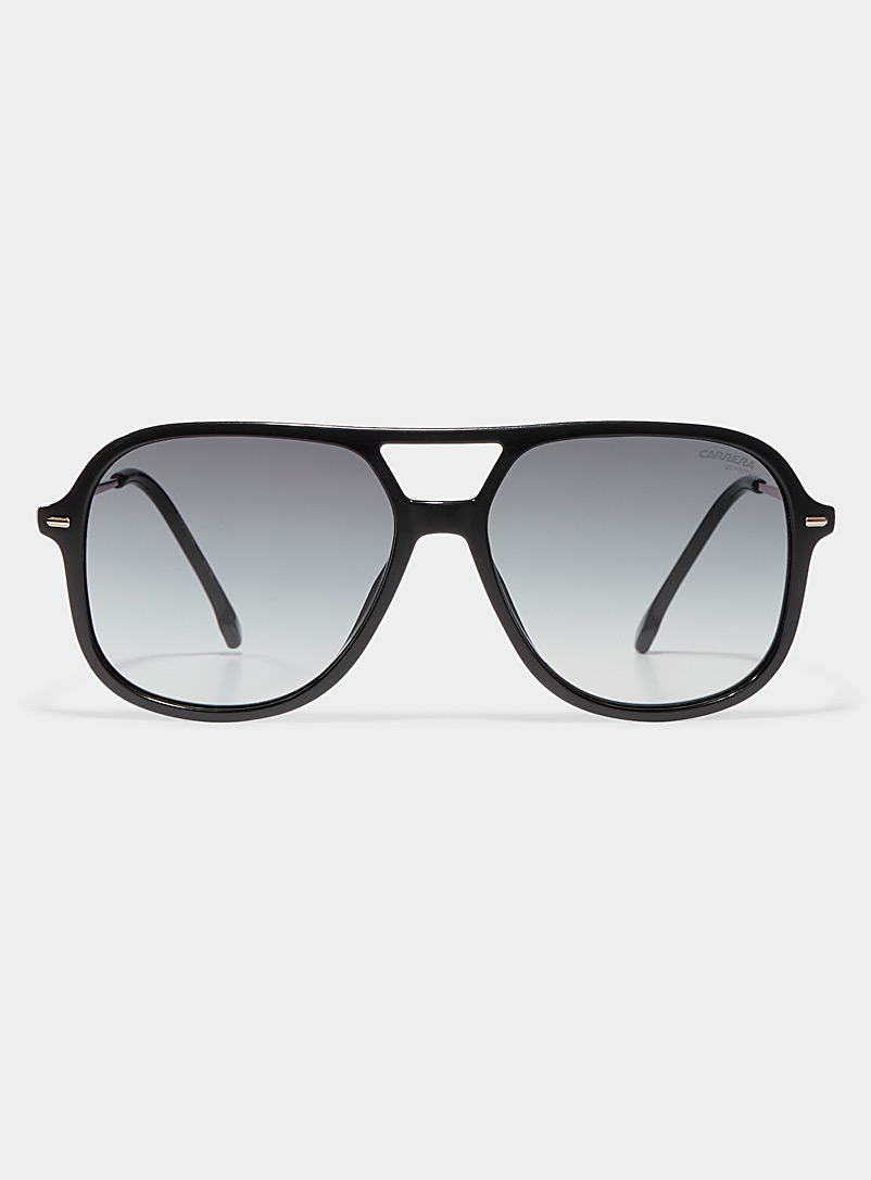 Carrera Black Structured aviator sunglasses for women