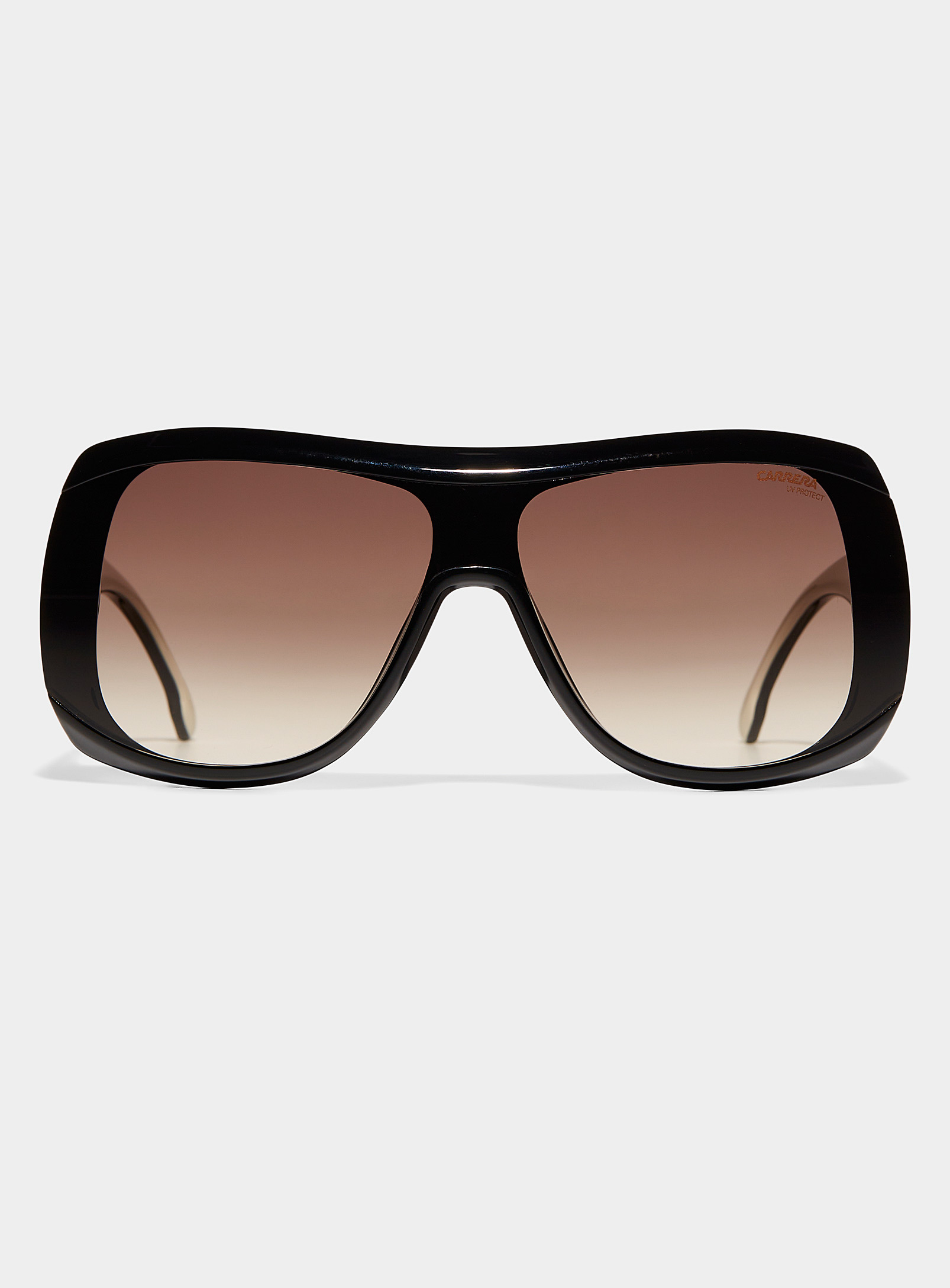 Carrera Beveled Visor Sunglasses In Oxford