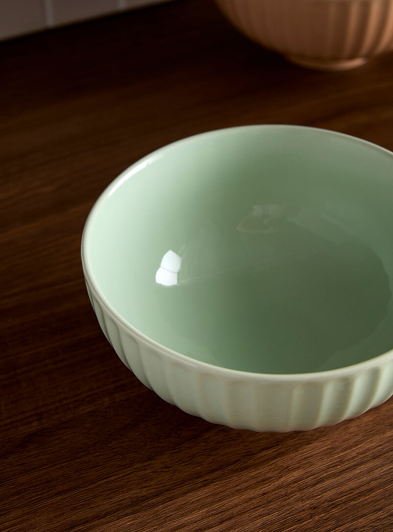 Broad grooves small bowl | Simons Maison | Plates & Bowls | Simons
