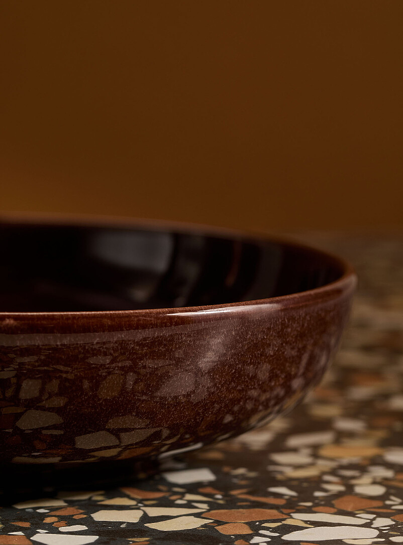 Simons Maison Hazelnut Minimalist pasta bowl