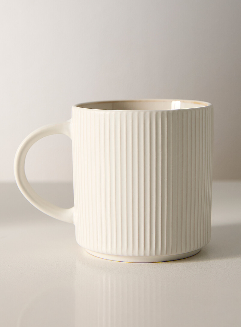 Simons Maison: La tasse moderne rainures Vert